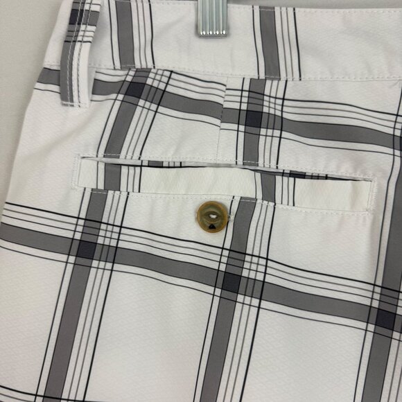 Quicksilver Shorts Men's 36 Amphibian Hybrid Board Shorts Lined Pockets Plaid - Picture 8 of 12